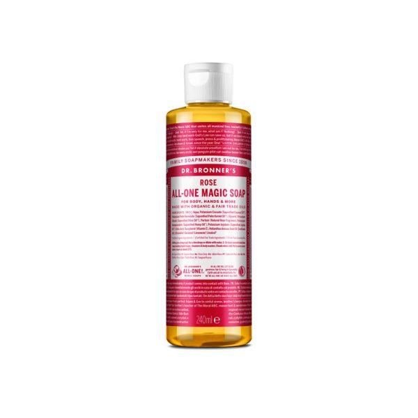Dr Bronners Rose Liquid Soap