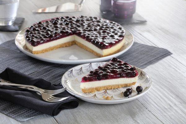Blackcurrant Cheesecake
