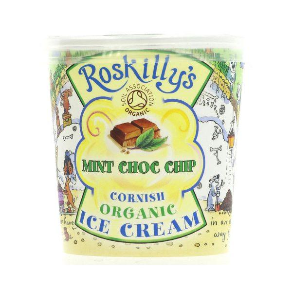 Roskillys Organic 120ml Mint Chocolate Chip