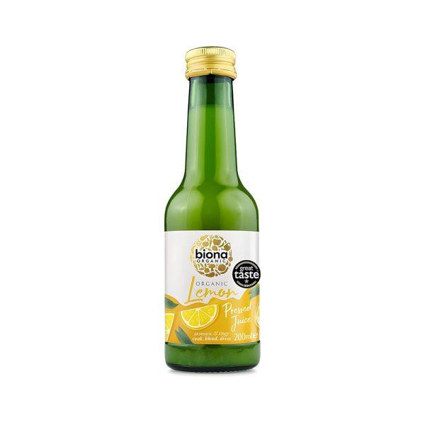 Biona Organic Lemon Juice Not from Concentrate