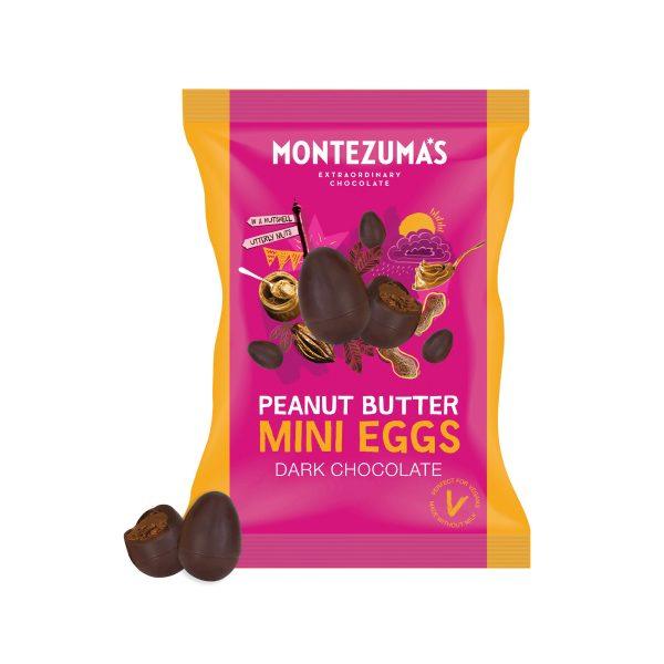 Montezuma Peanut Butter Dark Mini Eggs