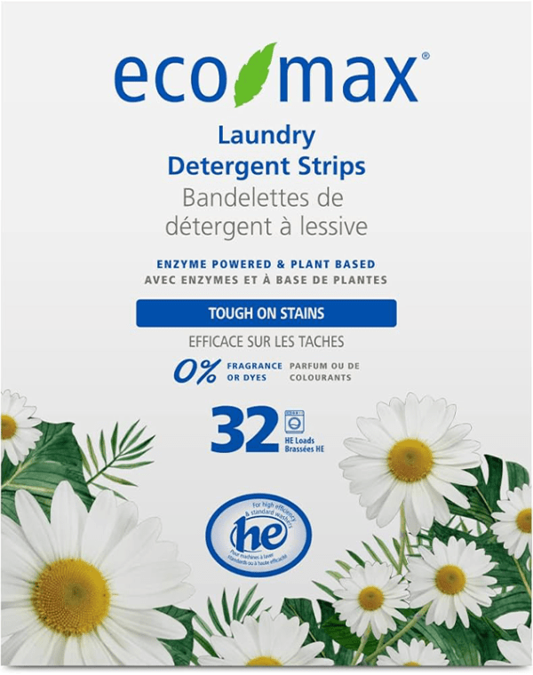 Eco Max Frangrance Free Detergent Strips