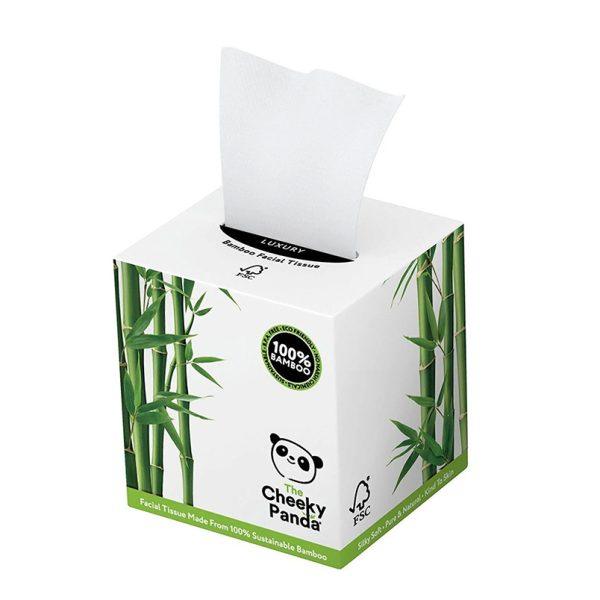 Cheeky Panda Facial Tissue Cube 100% Bamboo