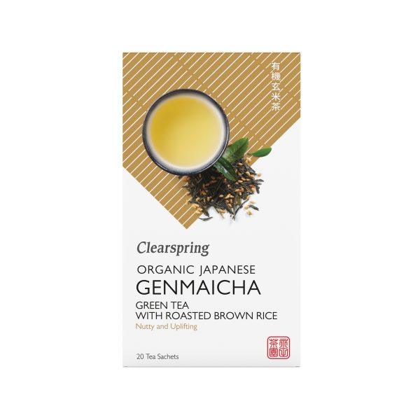 Clearspring Organic Japanese Genmaicha Green Teabags