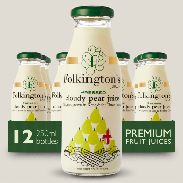 Folkingtons Cloudy Pear Juice