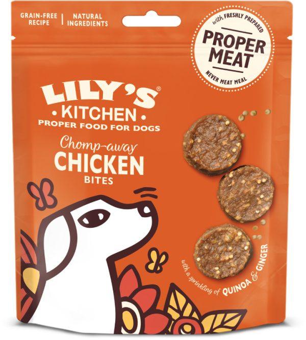 BTO Lily Dog Chomp Away Chicken Bites