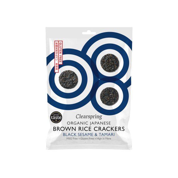 Clearspring Black Sesame Crackers
