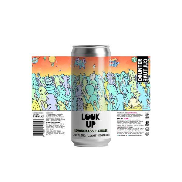 Counter Culture Lemongrass & Ginger Kombucha