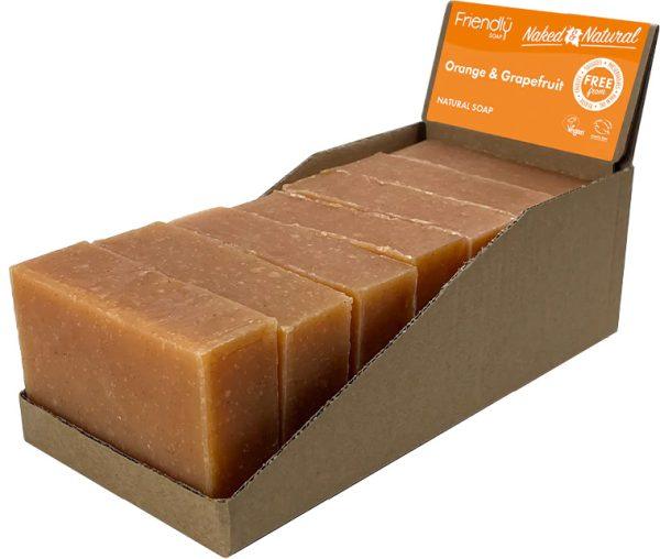 Friendly Soap Natural Orange GrapeFruit Soap