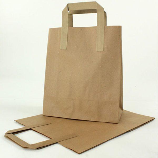 Brown Kraft SOS Carrier 7x10x8.5 Small