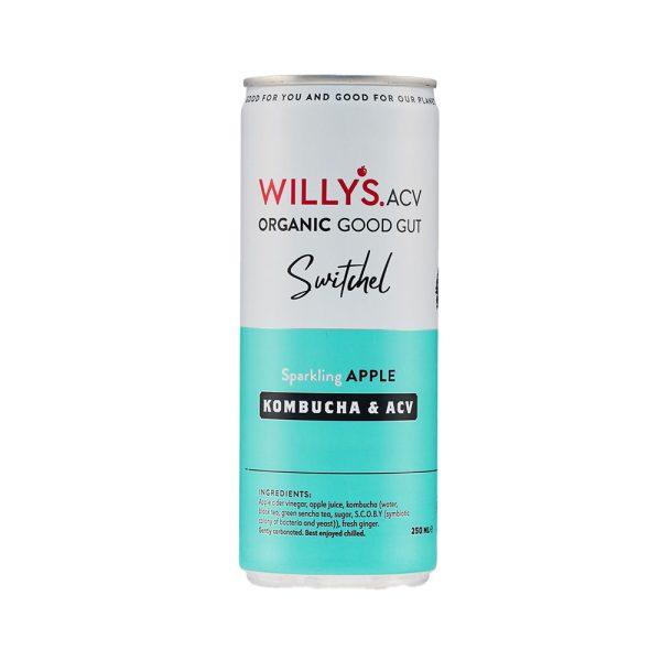 Willys Sparkling Apple Drink with Kombucha & Apple Cider Vinegar