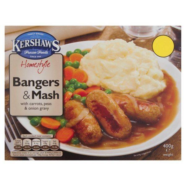 Kershaws Sausage & Mash Price Marked £2.75