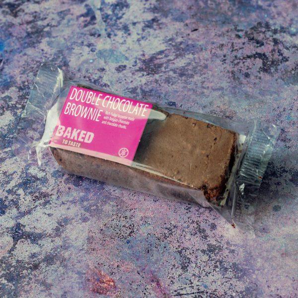 Baked To Taste Double Chocolate Brownie Slice