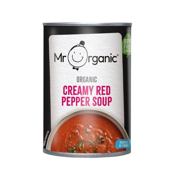 Mr Organic Creamy Red Pepper Soup