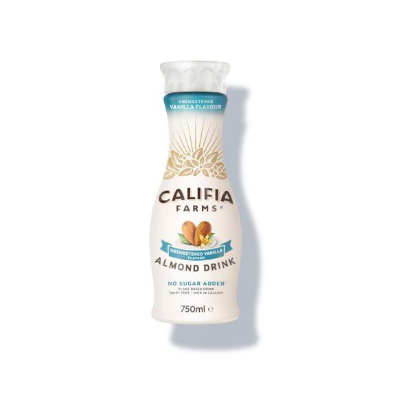Califia Farms Almond Unsweetened and Vanilla