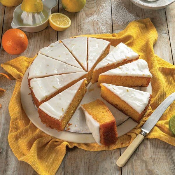 Peck and Strong Orange Lemon and Lime Cake