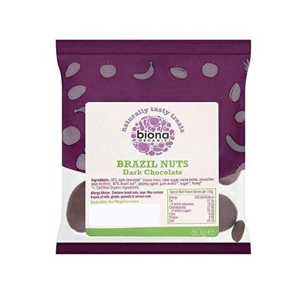 Biona Organic Plain Chocolate Brazils