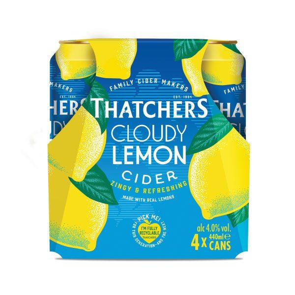 Thatchers Cloudy Lemon Cider Cans