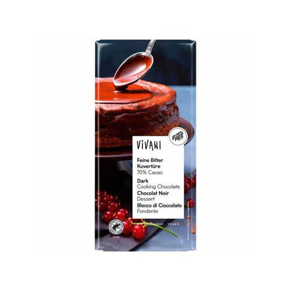 Vivani Organic Fine Dark Cooking Chocolate