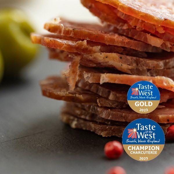 Pork & Pink Peppercorn Salami Slices