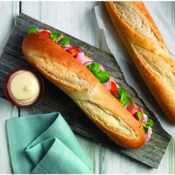 Chefs' Selection Part Baked White Half Baguette