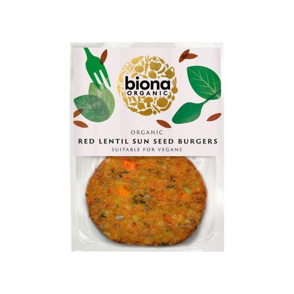 Biona Organic Red Lentil Sun Seed Burger