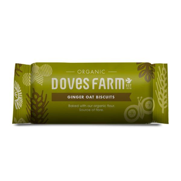 Doves Organic Ginger Oat Biscuits
