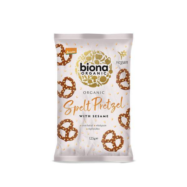 Biona Organic Spelt Sesame Pretzels