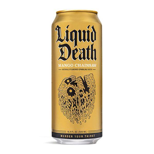 Liquid Death Mango Chainsaw Sparkling Water
