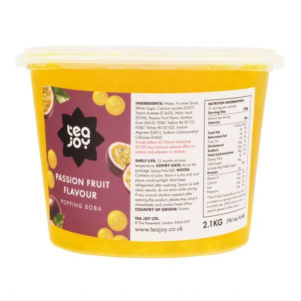 Popping Boba Passionfruit