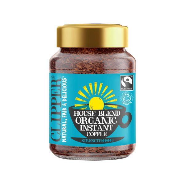 Clipper Organic Fairtrade House Blend Instant Coffee
