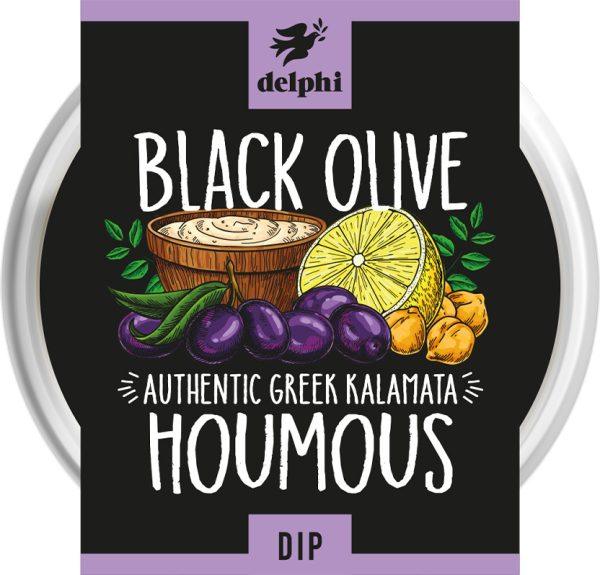 Delphi Black Olive Houmous