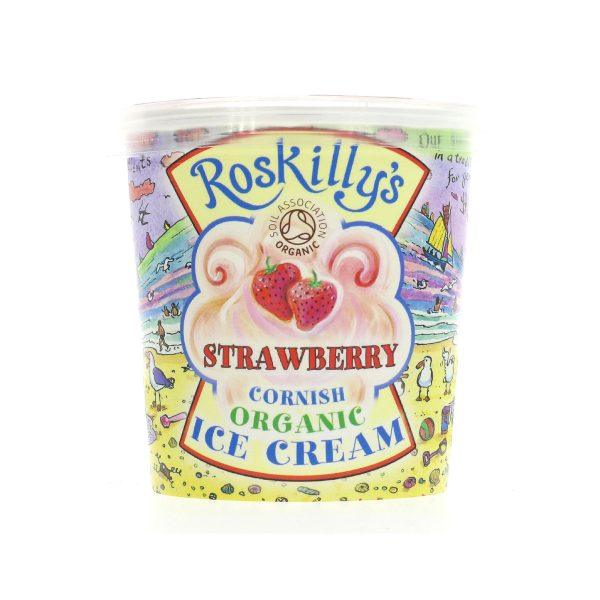 Roskillys Organic 120ml Strawberry