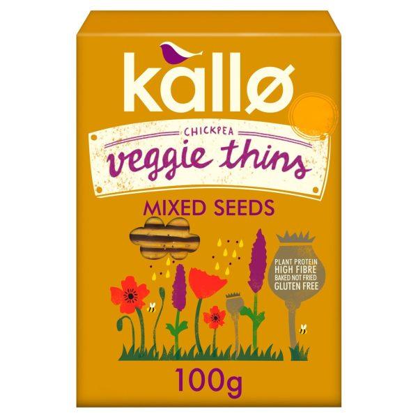Kallo Mixed Seeds Veggie Thins