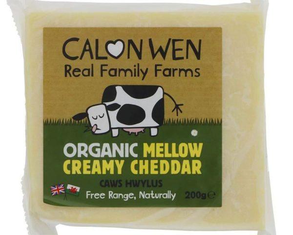 Calon Wen Mellow Cheddar Organic