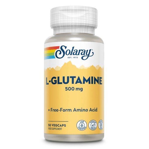Solaray L- Glutamine Free-Form 500mg