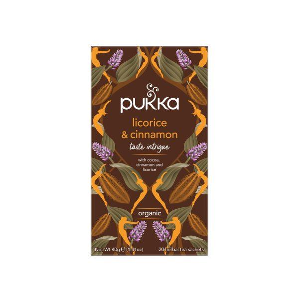 Pukka Organic Licorice & Cinnamon Tea