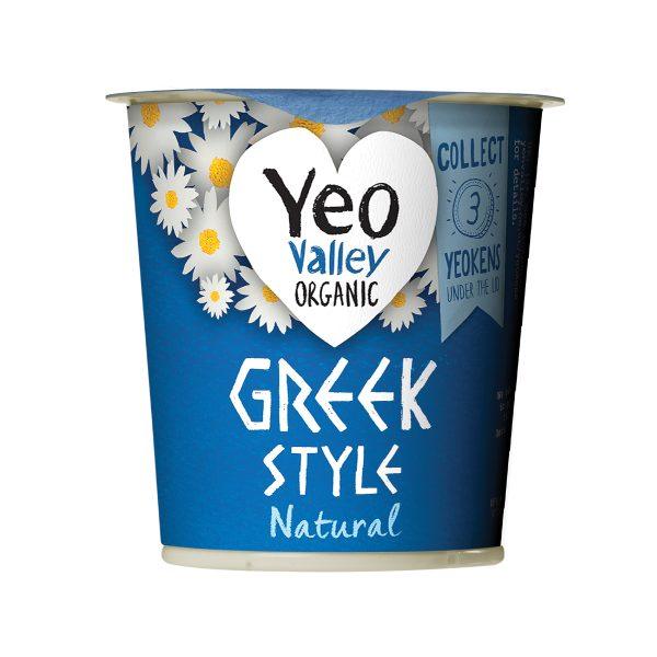 Yeo Valley Organic Greek Natural Yogurt