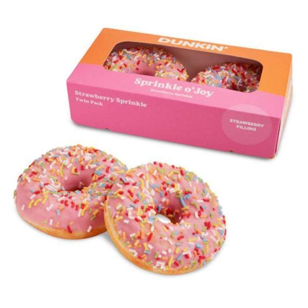 Dunkin Donuts Strawberry Sprinkle 2Pack