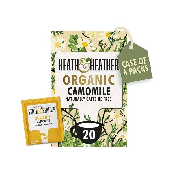 Heath & Heather Organic Camomile Tea Bags