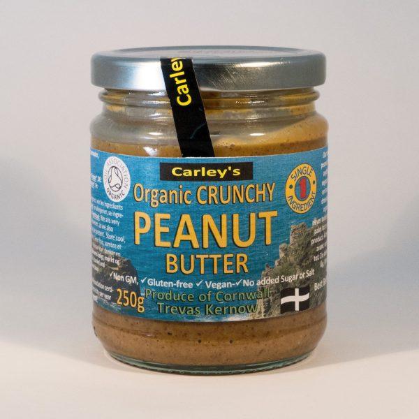 Carleys Organic Peanut Butter Crunchy