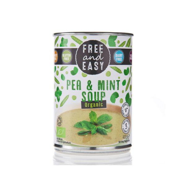 Free & Easy Organic Pea & Mint Soup