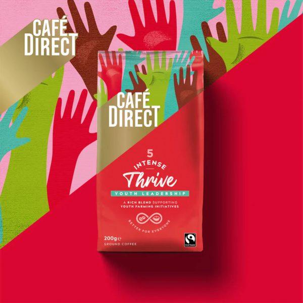Cafe Direct Fairtrade Intense Roast & Ground Coffee