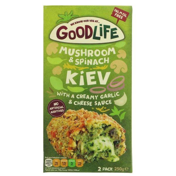 Goodlife Mushroom & Spinach Kiev
