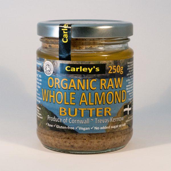 Carleys Organic Raw Almond Butter