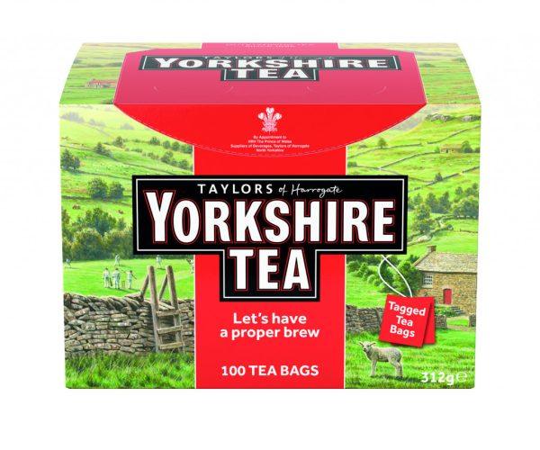 Yorkshire Tea Bags Tagged
