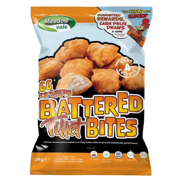 Meadowvale Battered Chicken Fillet Bites