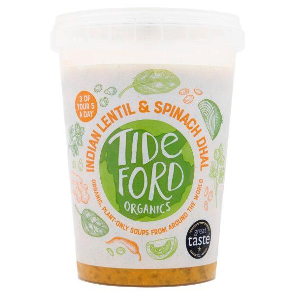 Tideford Organic Lentil and Spinach Dahl Soup