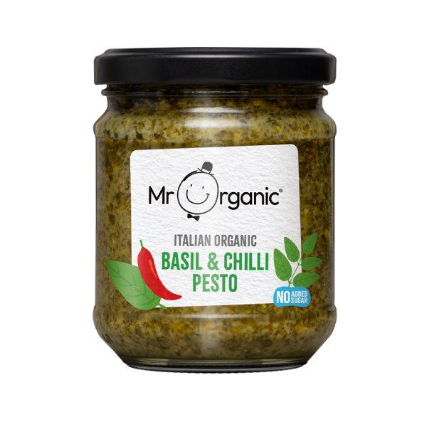 Mr Organic NAS Basil and Chilli Pesto