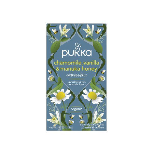 Pukka Organic Chamomile Vanilla Manuka Tea